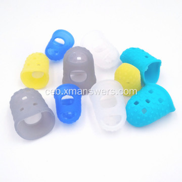 Magamit pag-usab nga silicone rubber nga safety finger tip cover